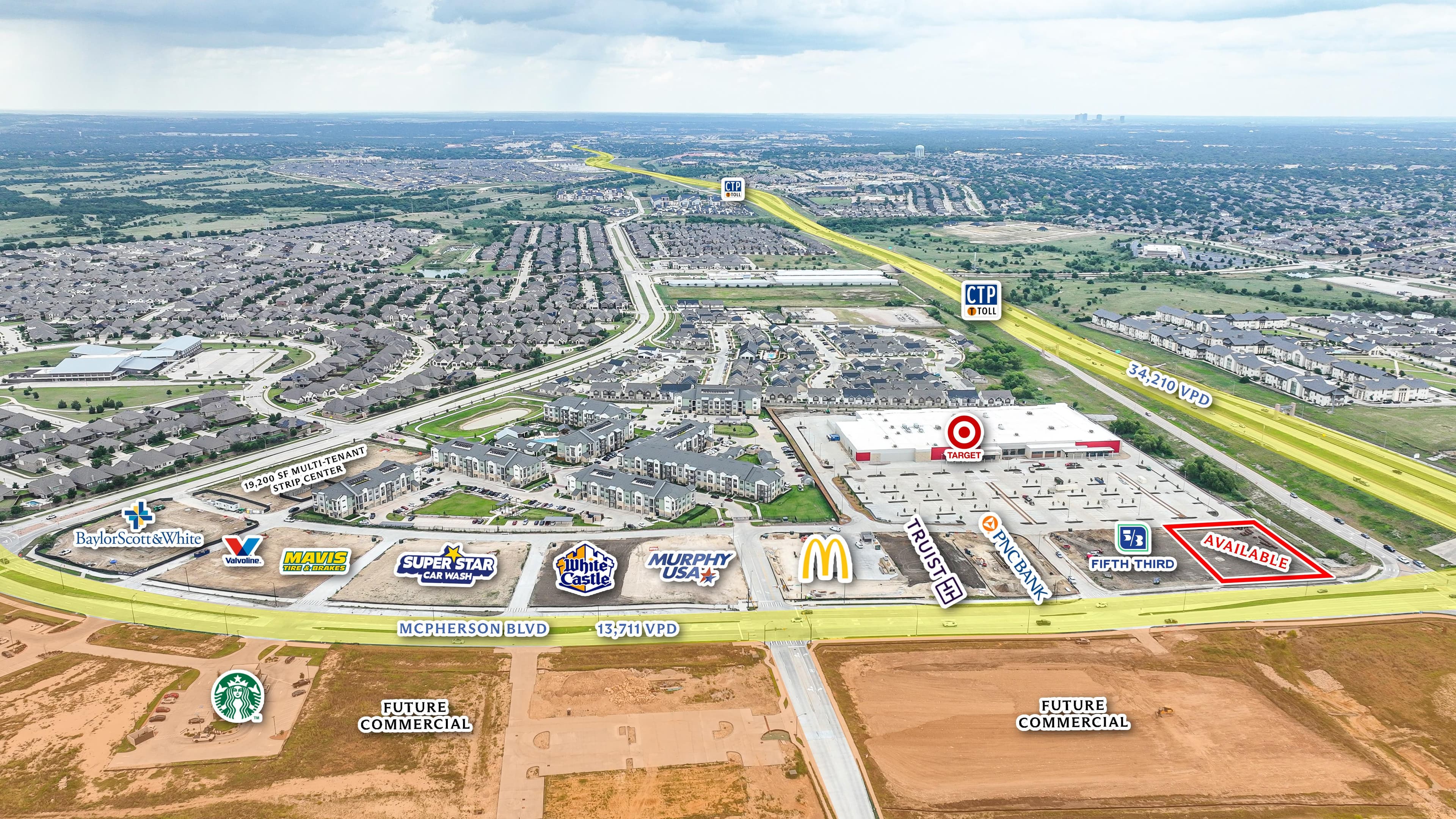 Chisholm Trail West - Target Anchored Development