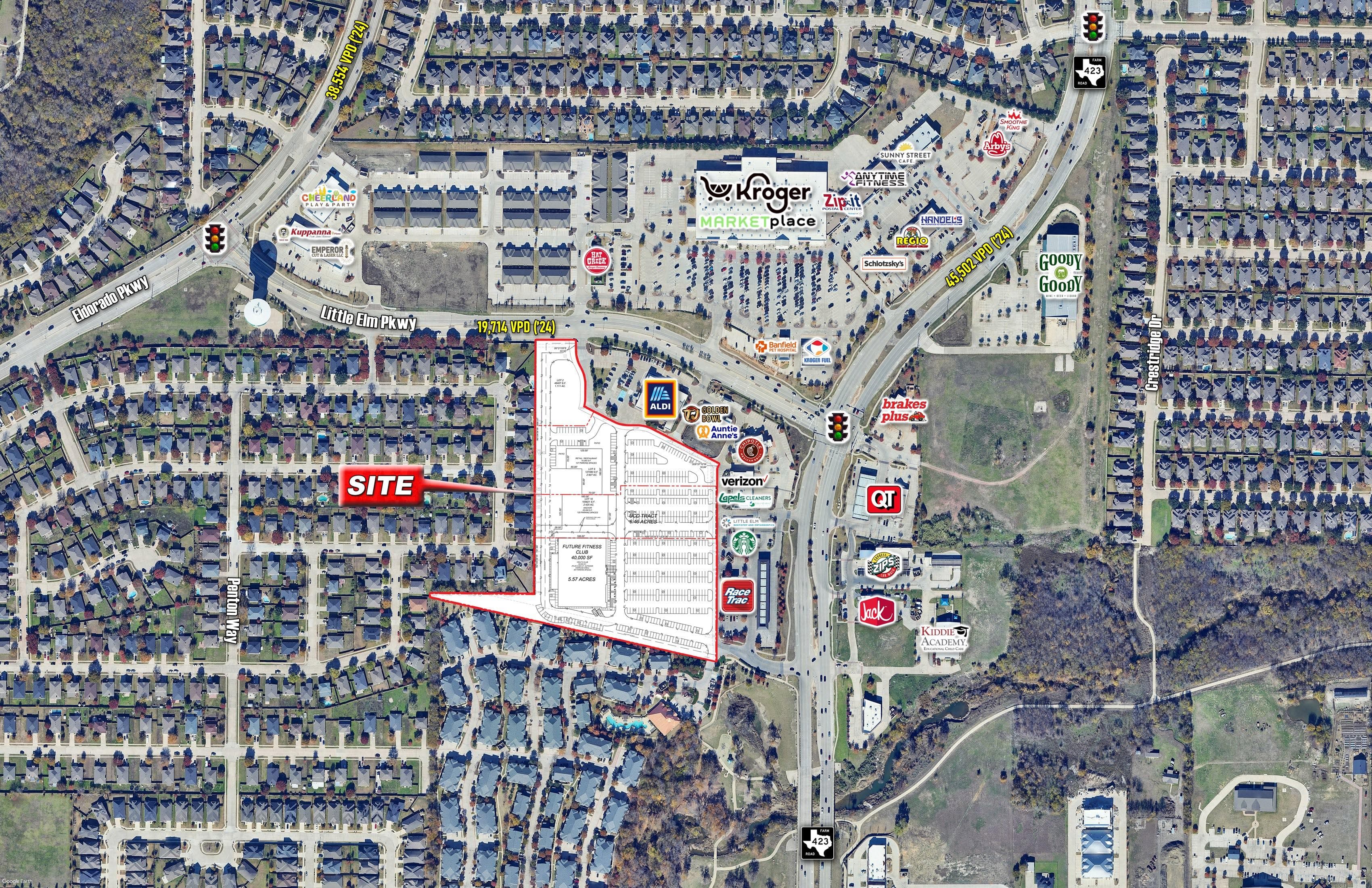 Pad/Retail - SWQ FM 423 & Little Elm Pkwy