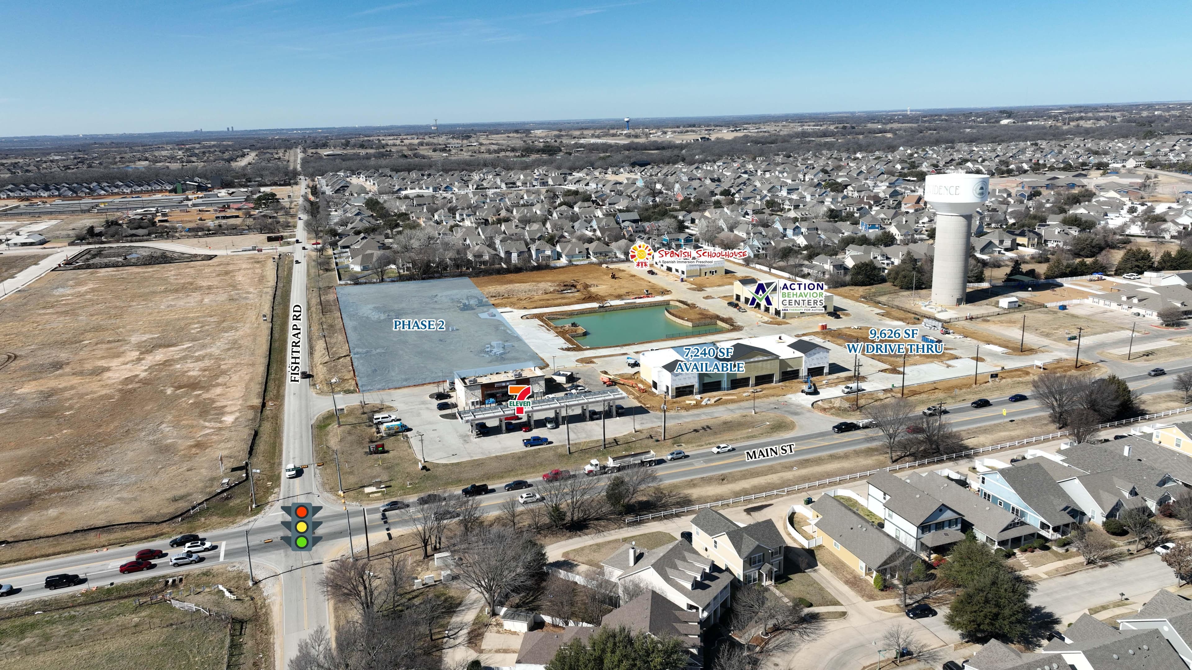 NWQ Main St & Fishtrap Rd