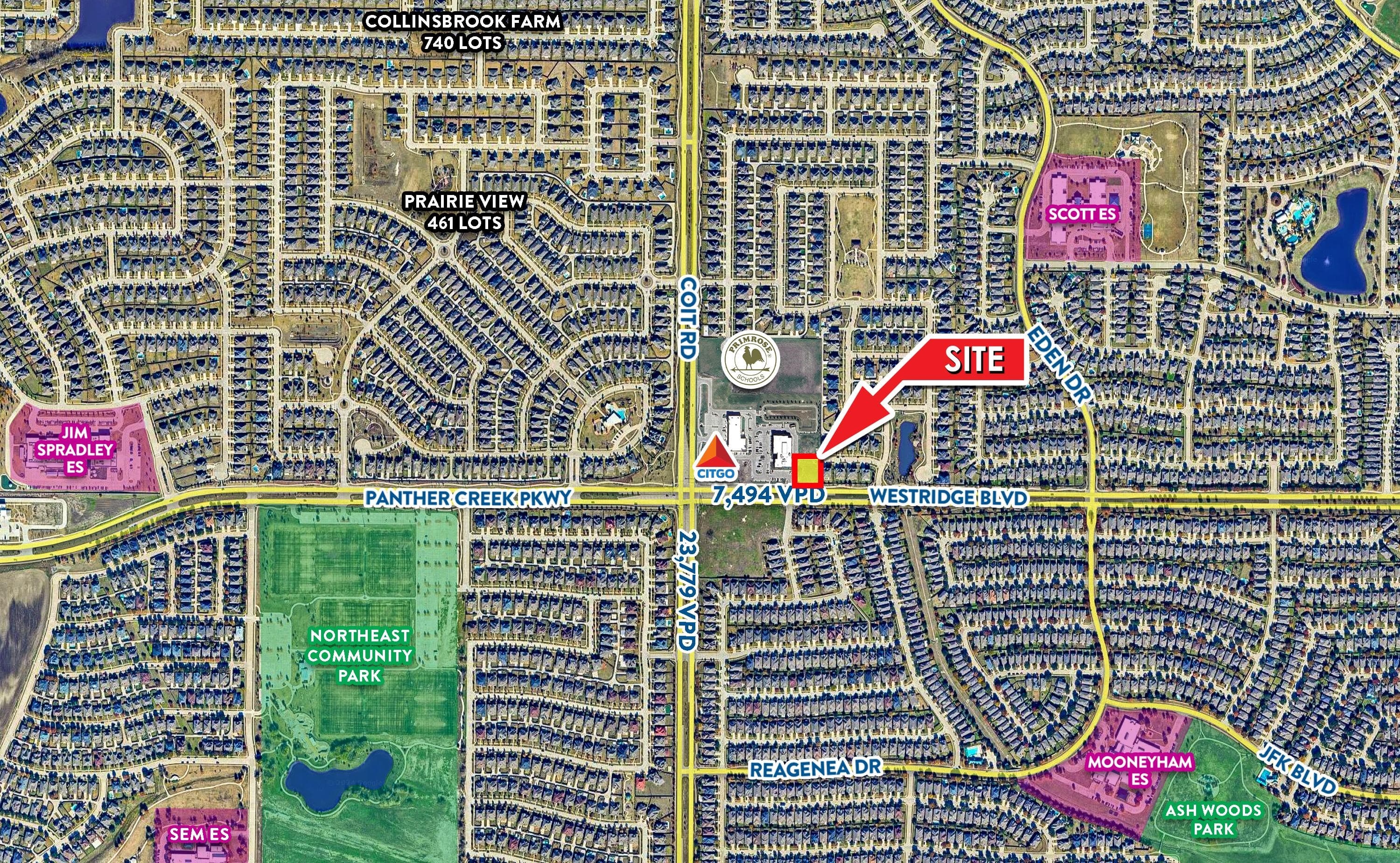 Frisco Pads - Coit & Panther Creek/Westridge