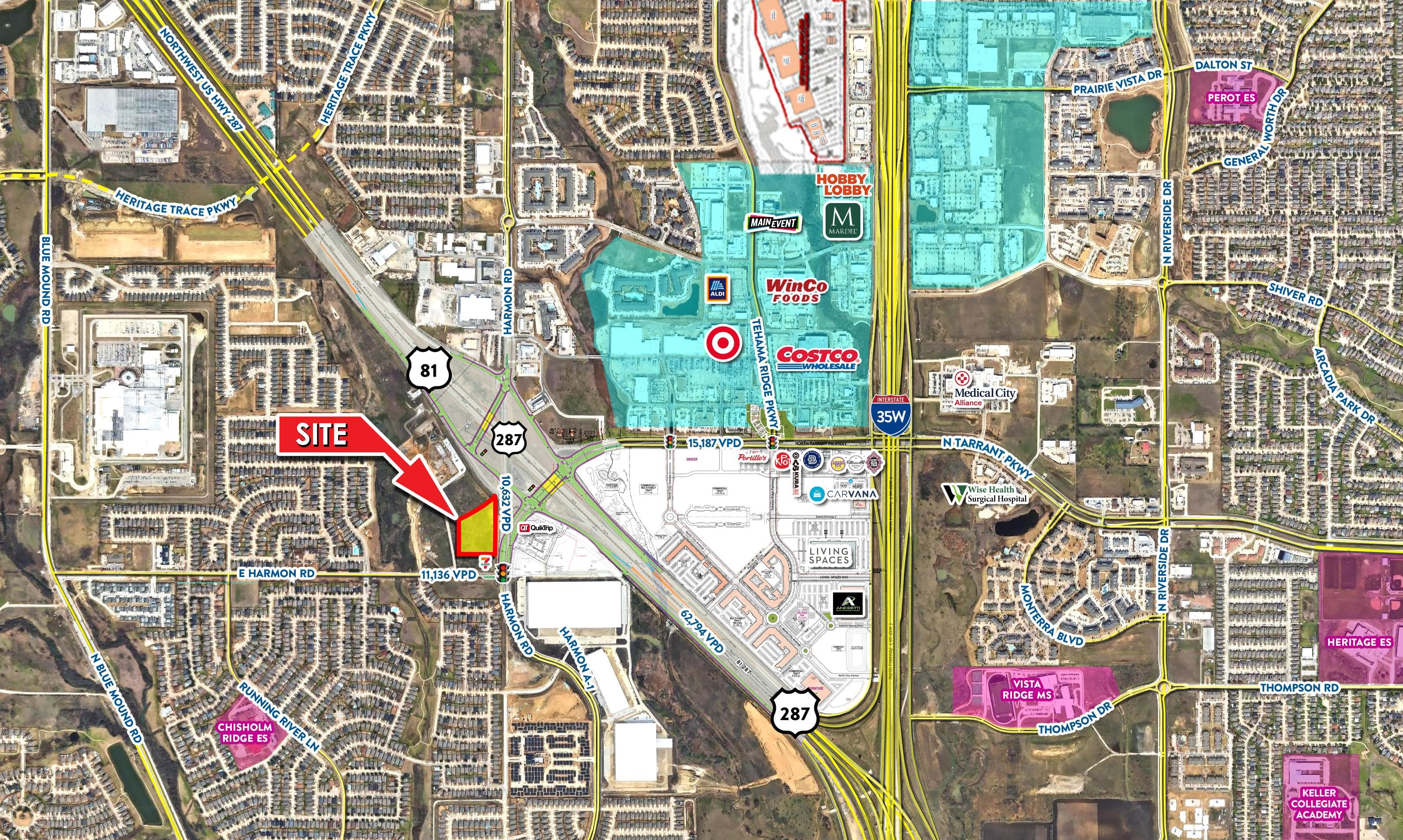 Future Retail - NWC Harmon Road & E Harmon Road 