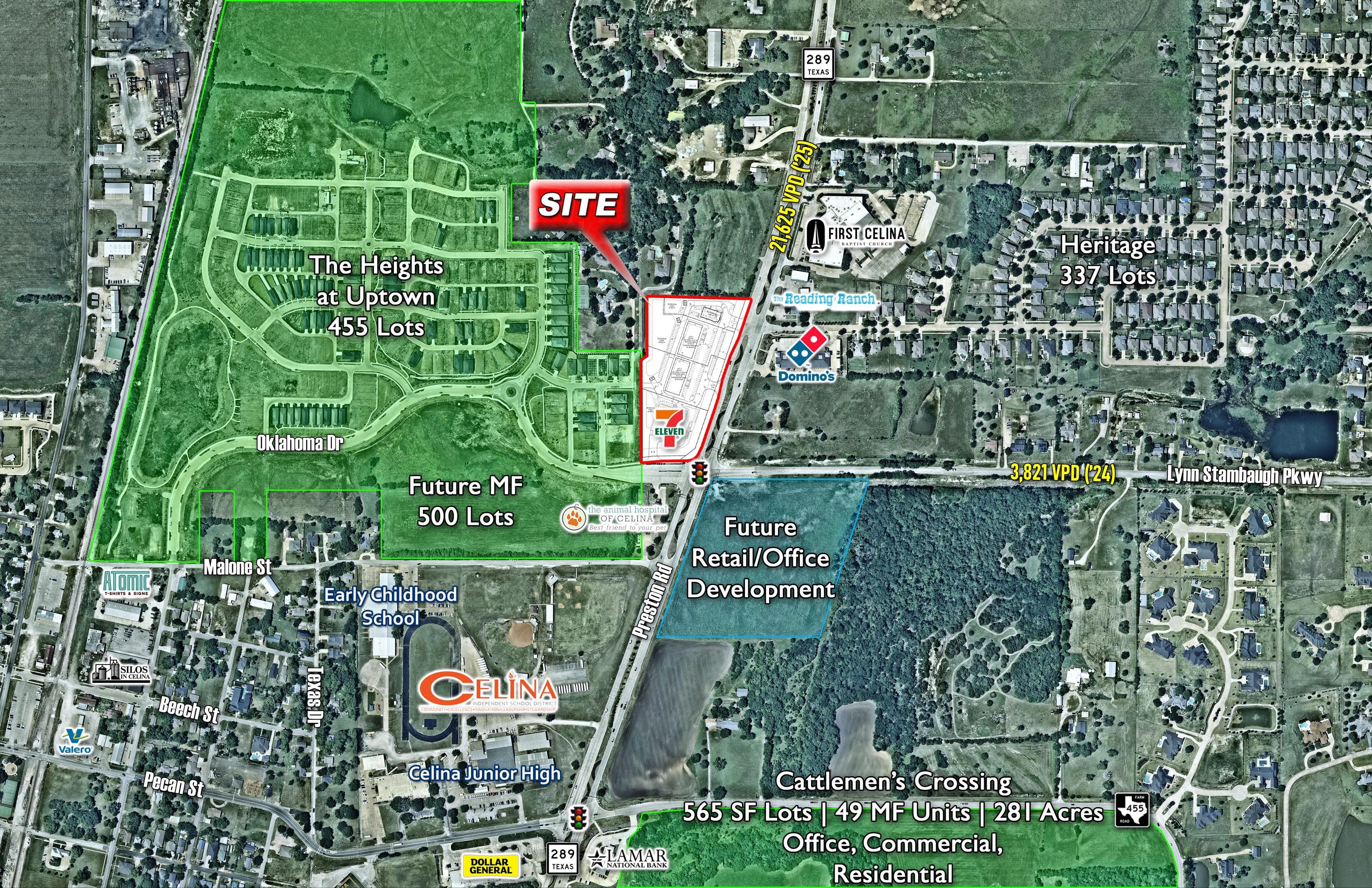 NWC Preston Rd & Lynn Stambaugh Pkwy